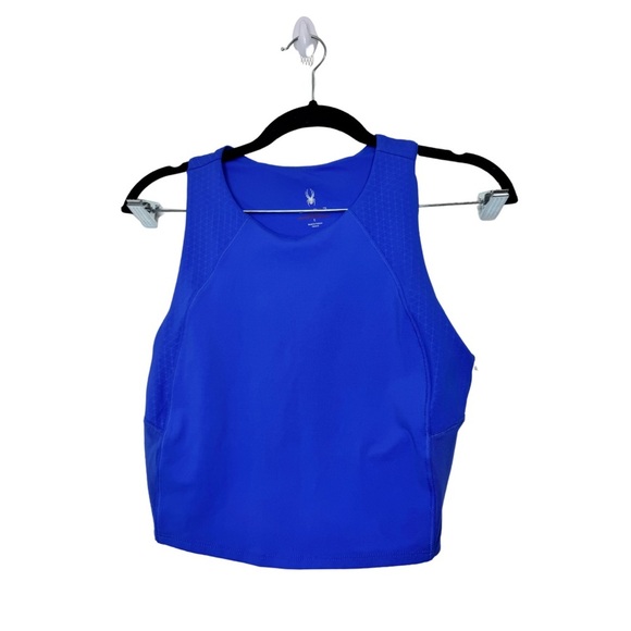 Spyder Active Sport Bra Blue - Picture 2 of 7